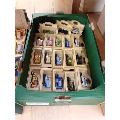 571 - 4 boxes of Days gone by and Lledo Model vehicles