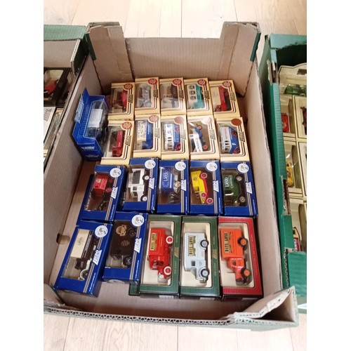 571 - 4 boxes of Days gone by and Lledo Model vehicles