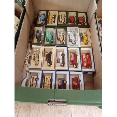 571 - 4 boxes of Days gone by and Lledo Model vehicles