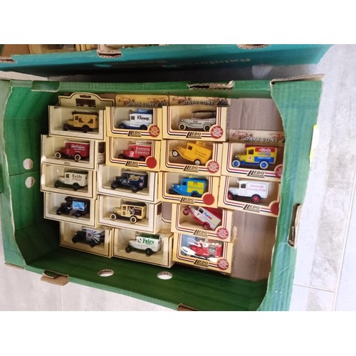 576 - 4 boxes of lledo & days gone by Model vehicles