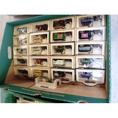 576 - 4 boxes of lledo & days gone by Model vehicles