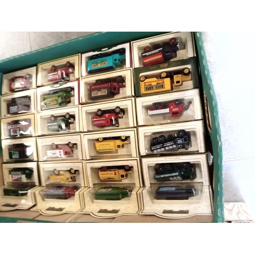 576 - 4 boxes of lledo & days gone by Model vehicles