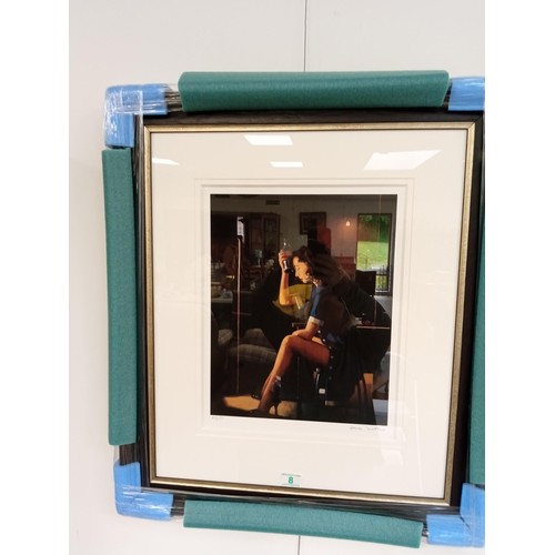 8 - Jack Vettriano Limited edition signed with COA Framed Heatwave
