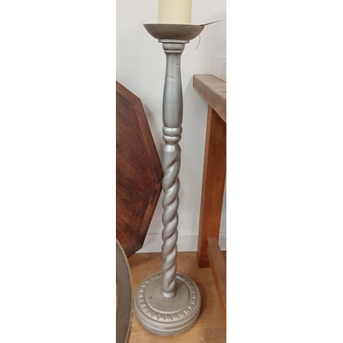 34 - Tall Candle Stick Holder with Candle 88cm High without the Candle