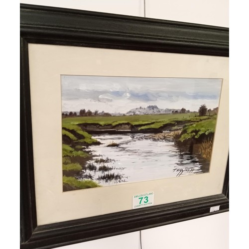 73 - 2 Original Paintings by T Higgins of Stirling