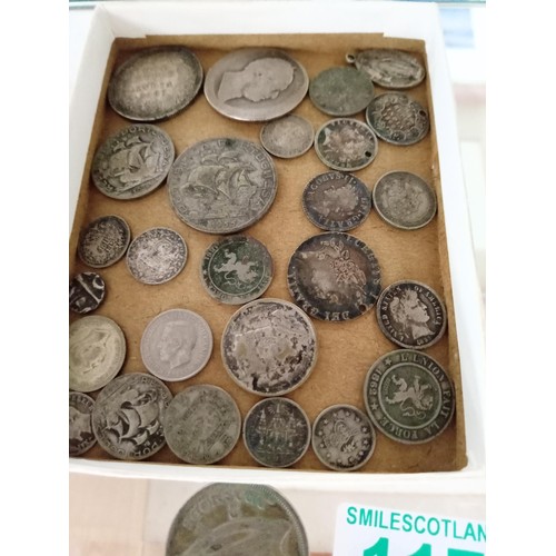 117 - Good selection of mainly silver coins