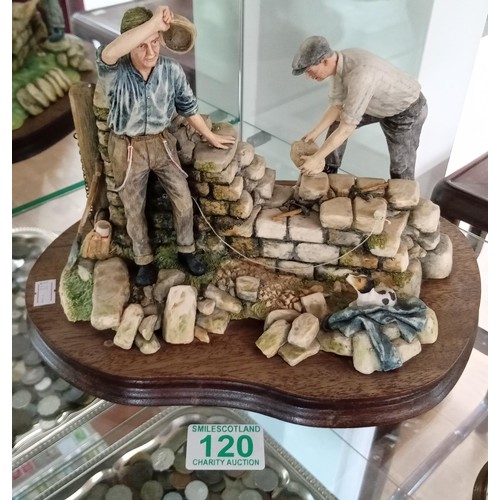 120 - Border fine arts 1989 Stone Dyke James Herriet 1972 452 of 1250