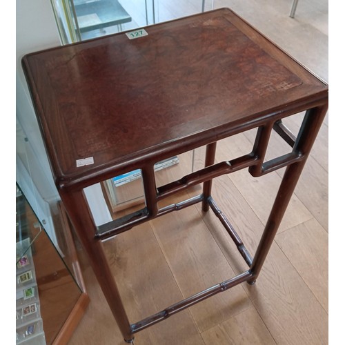 127 - Very good quality Asian side table