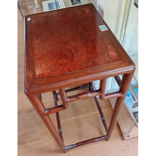 127 - Very good quality Asian side table