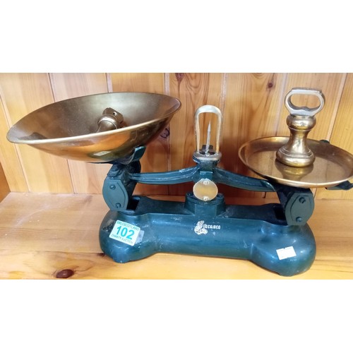 102 - Vintage Scales and Weights