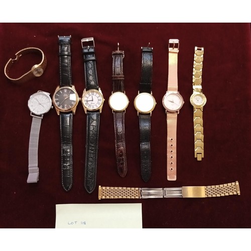 118 - Selection of watches