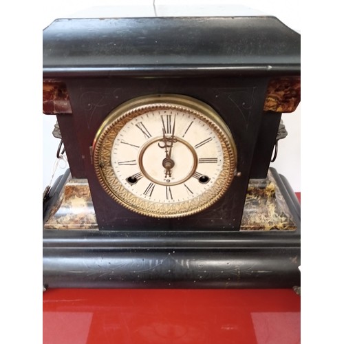 201 - Selection of 4 vintage clocks A/F