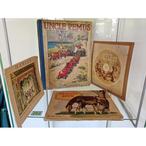 262 - Uncle Remus Hamlet, and O Dear Kitten Books etc