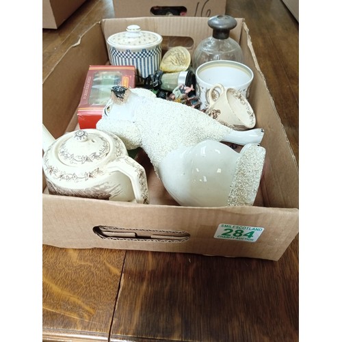 284 - Small Box lot of Collectables