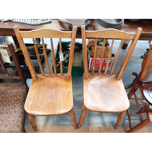 300 - 2 Wooden Masonic Chairs from Kincardine Oneil Lodge 136