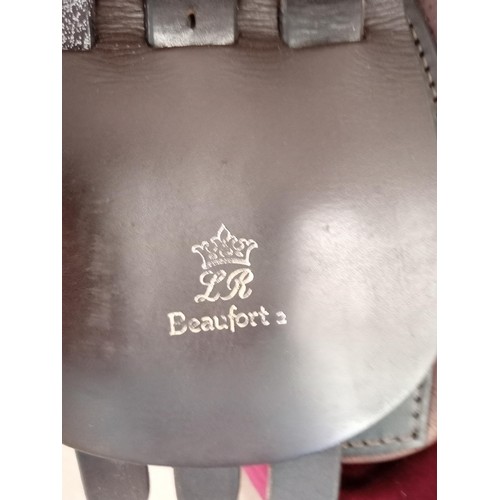 316 - General Purpose Leather Saddle bt L r beaufort 2