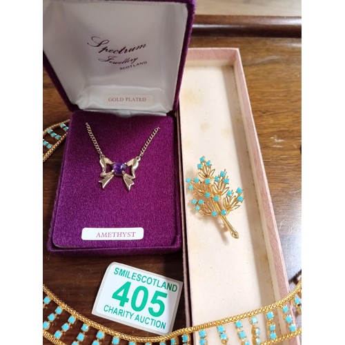 405 - Selection of costume jewellery direct from deceased estate