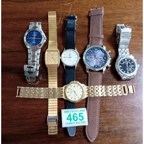 465 - Selection of vintage watches,