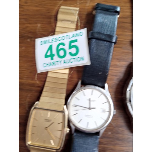 465 - Selection of vintage watches,