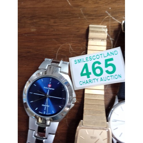 465 - Selection of vintage watches,