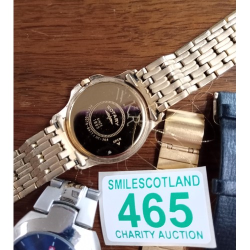 465 - Selection of vintage watches,