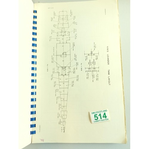 514 - 1960's Ship information guide from H M S Leander etc