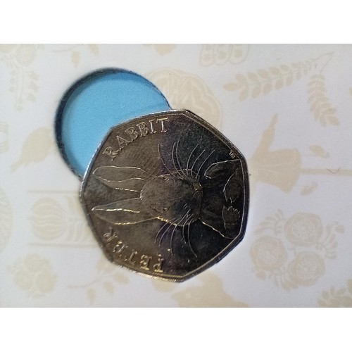 547 - The Royal Mint Beatrix Potter 150 Years Celebrating the Wonderful World of Miss Potter 50 Pence Coll... 