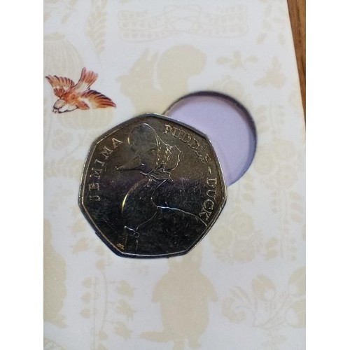 547 - The Royal Mint Beatrix Potter 150 Years Celebrating the Wonderful World of Miss Potter 50 Pence Coll... 