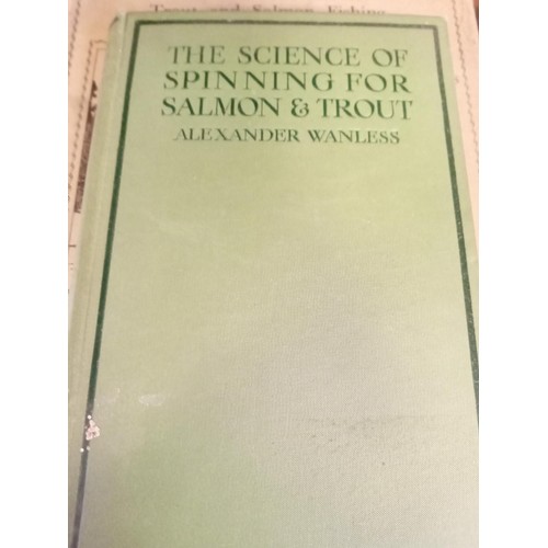 15 - Fishing: Salmon and trout: Small collection including first editions;

