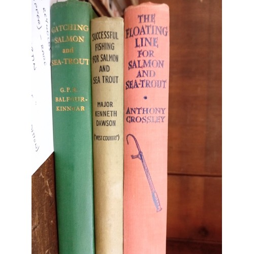 15 - Fishing: Salmon and trout: Small collection including first editions;

