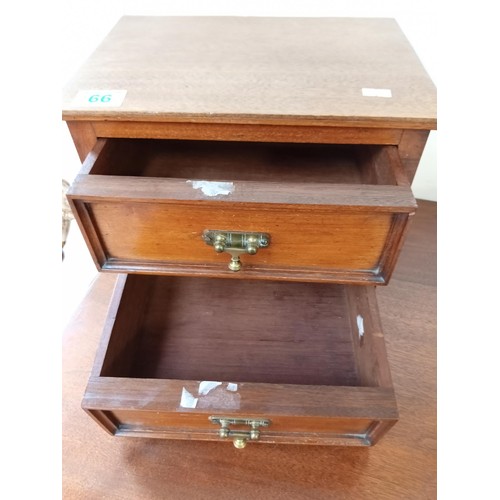 66 - small desk top drawers