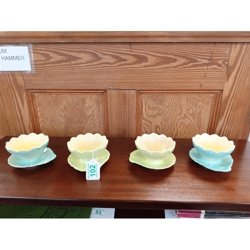 102 - 4 x Royal Winton Grapefruit bowls