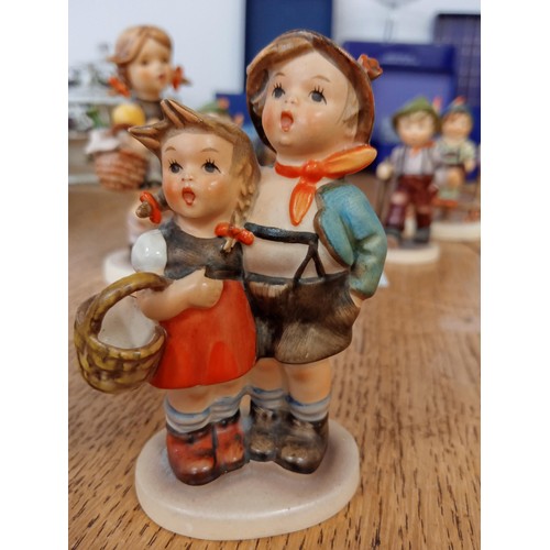 77 - 6 x Goebel figurines