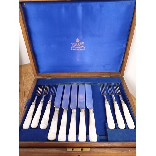 80 - vintage cutlery by Mappin and Webb etc