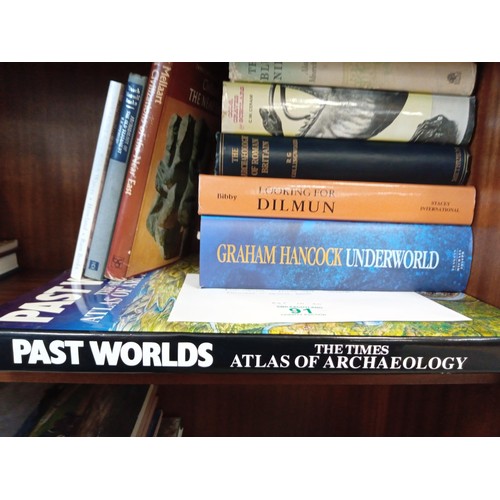 91 - Archaeology and Ancient History:  Books including; 
