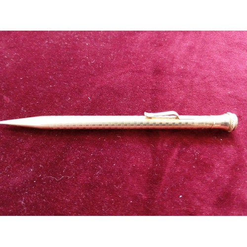 124 - 10k solid Gold case, pen by Wahl eversharp pencil total weight 21g including non gold inners