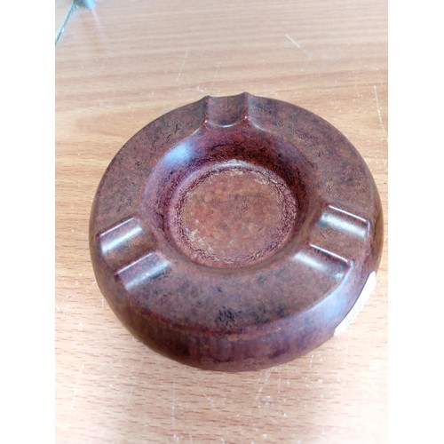 155 - bakelite ashtray and Regal tobacco ashtray