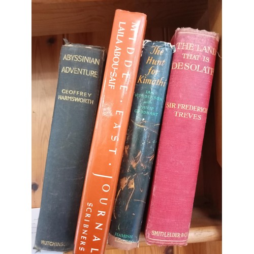 197 - Travel: Small collection of travel books (some First Editions) including; 