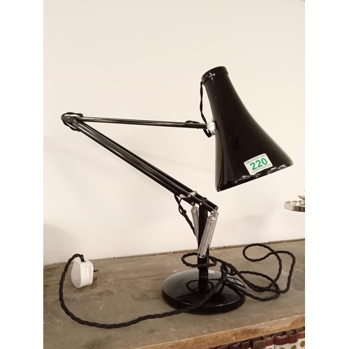 220 - Genuine angle poise lamp  with trade mark by  Herbert Terry