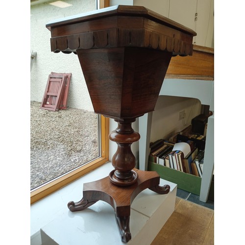 241 - Antique sewing table