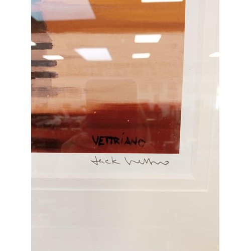 205 - Jack Vettriano The Billy Boys signed limited edition 44/275 with COA and framed Brand new never hung