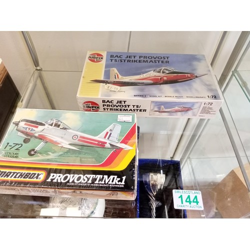 144 - airfix and matchbox models