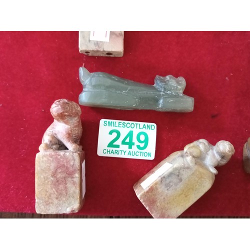 249 - vintage foo dogs miniatures