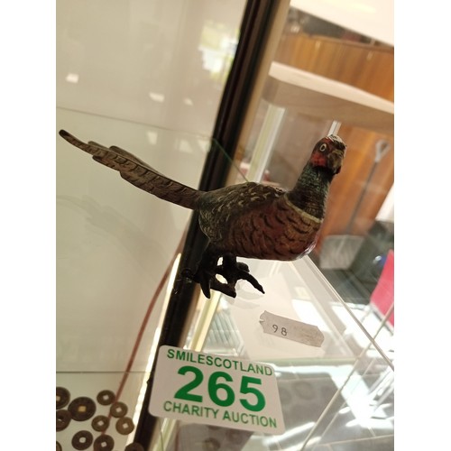 265 - cold bronze pheasant