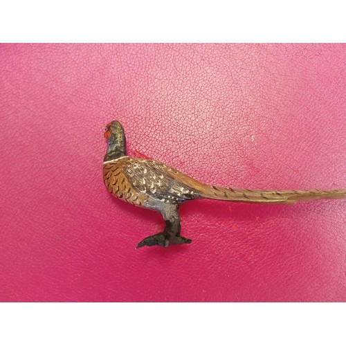 265 - cold bronze pheasant