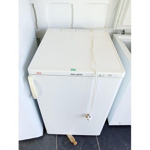 280 - AEG under counter freezer