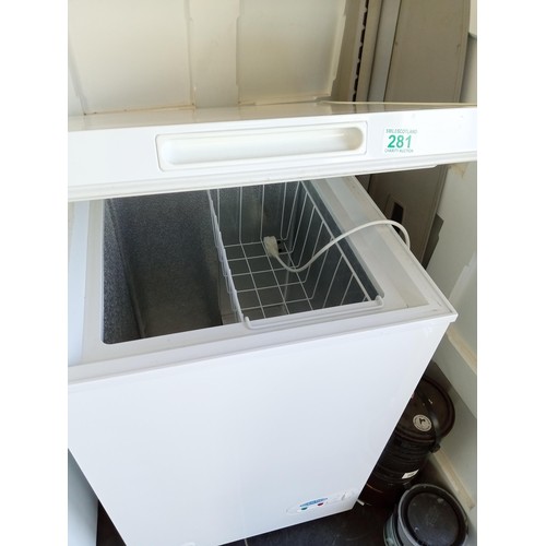 281 - ice king top loading freezer