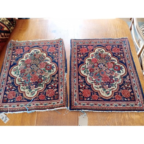 307 - 4 x small ethic rugs largest 147x78cm approx