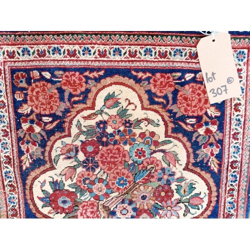 307 - 4 x small ethic rugs largest 147x78cm approx