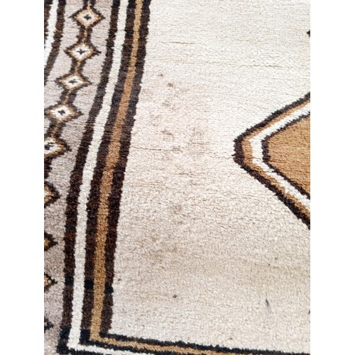 297 - Ethnic wool rug 222x106cm approx